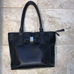 Apt 9 black purse with bow